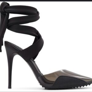 Aldo-Salerno  Black Heeled Sandals